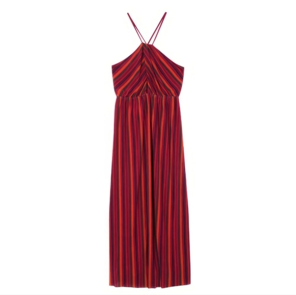 NWT Grace & Mila Meredith Textuted Multi Colored Maxi Dress Medium - Picture 2 of 11